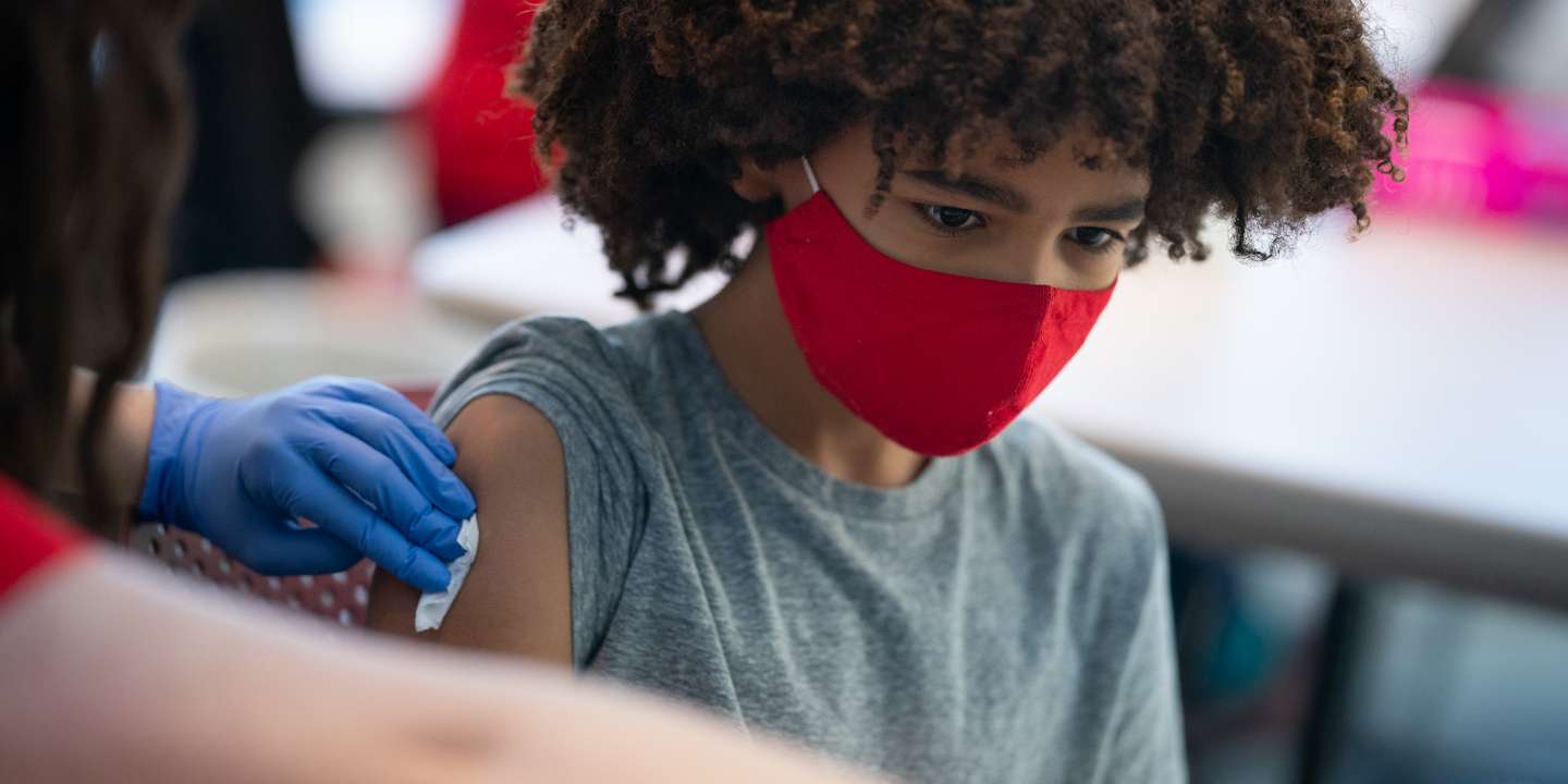 Children's National Hospital gave the COVID-19 vaccine to its first batch of 12-15 year old children Thursday morning, May 13, 2021.