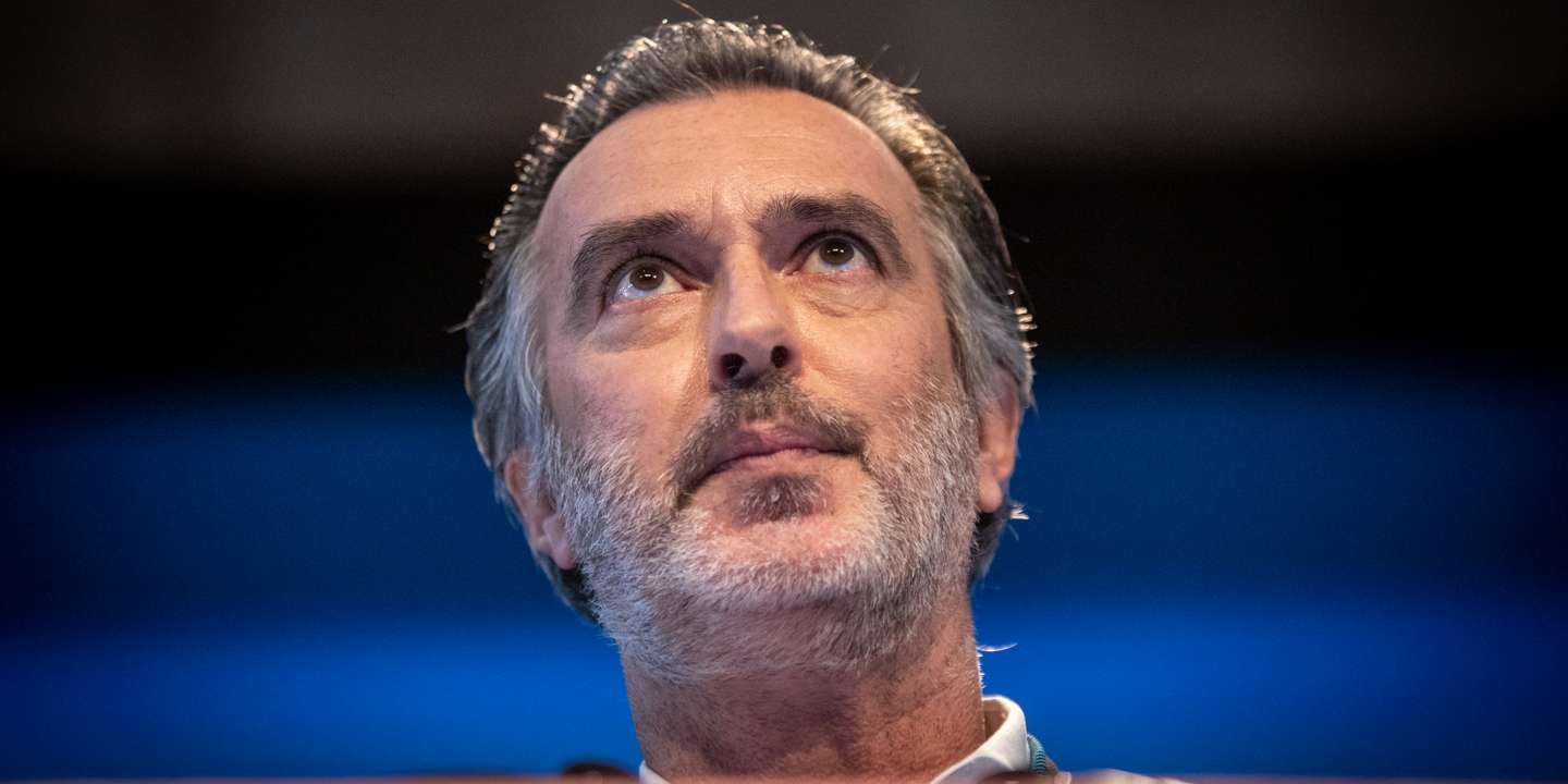 VI Convenção da Iniciativa Liberal - IL. O partido reúne em convenção no Centro de Congressos de Lisboa. Intervenção de João Cotrim de Figueiredo, presidente do partido. Lisboa, 12 de dezembro de 2021. TOMÁS SILVA/OBSERVADOR