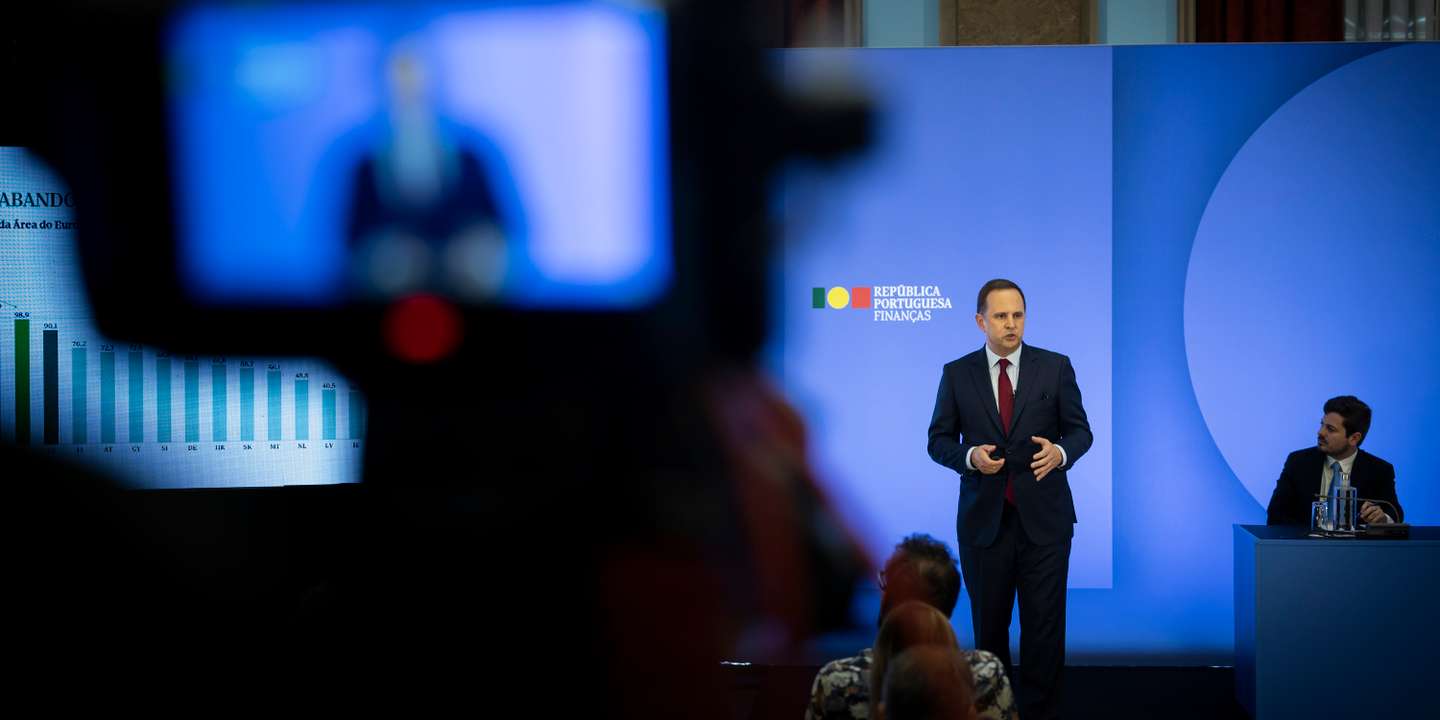 Fernando Medina apresentou o Orçamento do Estado para 2024.