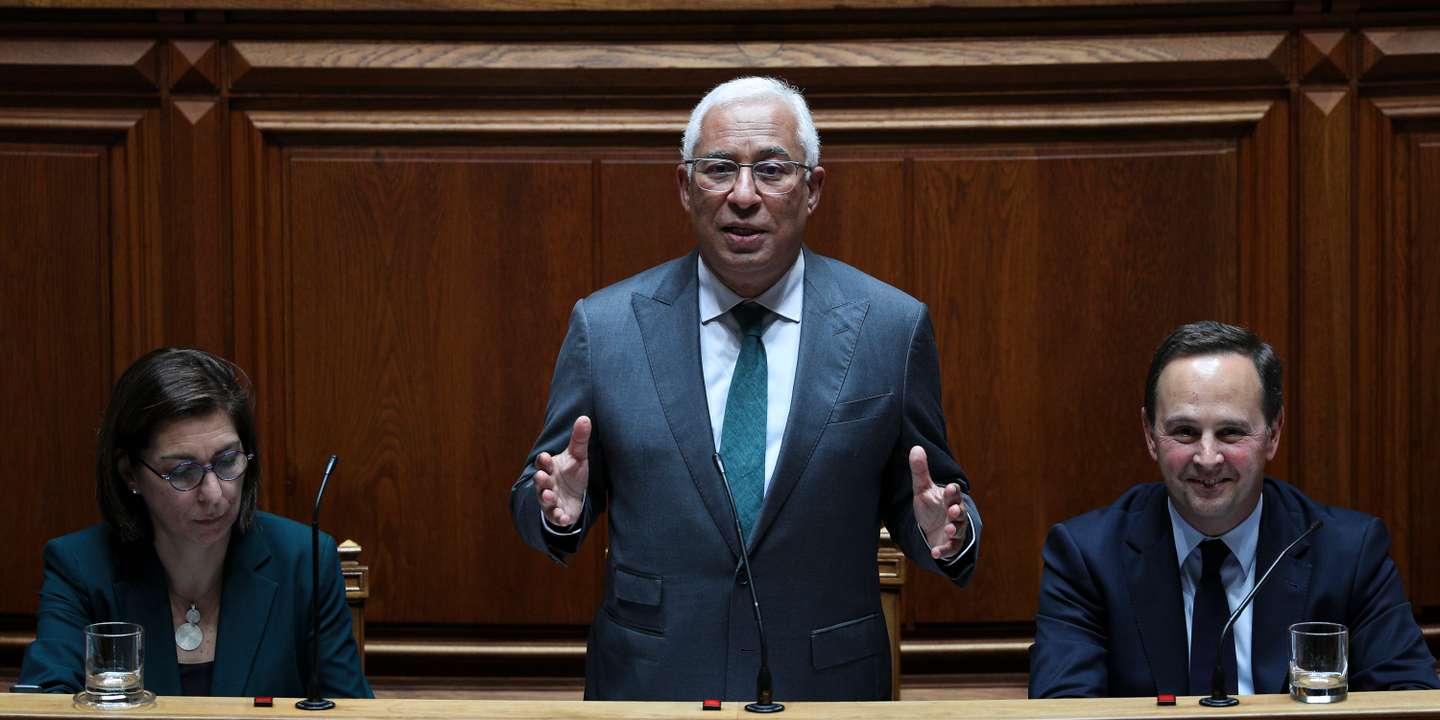 Início da discussão na generalidade da proposta de Lei n.º 4/XV/1.ª (GOV): Aprova o Orçamento do Estado para 2022, na Assembleia da República. Ministra Adjunta e dos Assuntos Parlamentares Ana Catarina Mendes, primeiro-ministro, António Costa e Ministro das Finanças Fernando Medina Lisboa, 28 de Abril de 2022. FILIPE AMORIM/OBSERVADOR