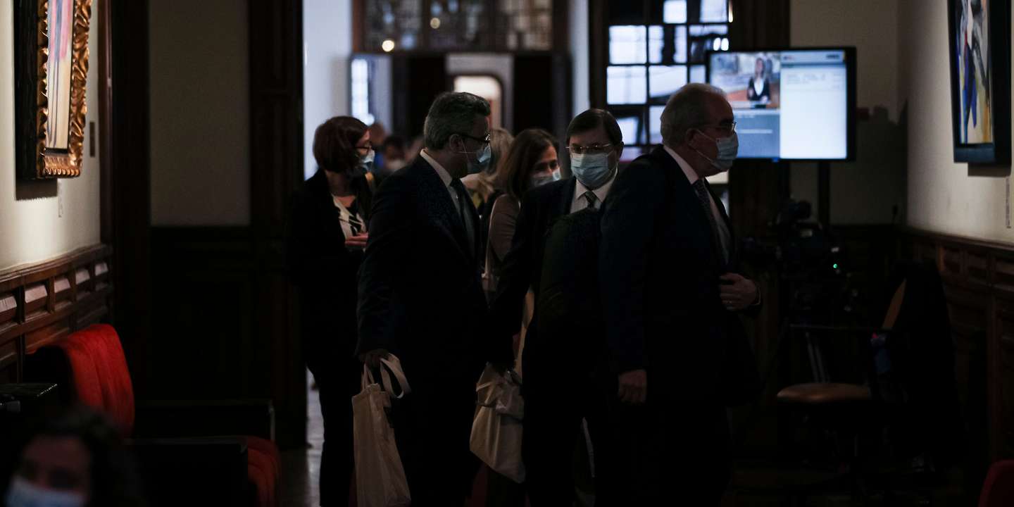Primeiro dia dos deputados da XV Legislatura na Assembleia da República. Os deputados fazem a sua inscrição no sistema. Lisboa, 29 de Março de 2022. FILIPE AMORIM/OBSERVADOR