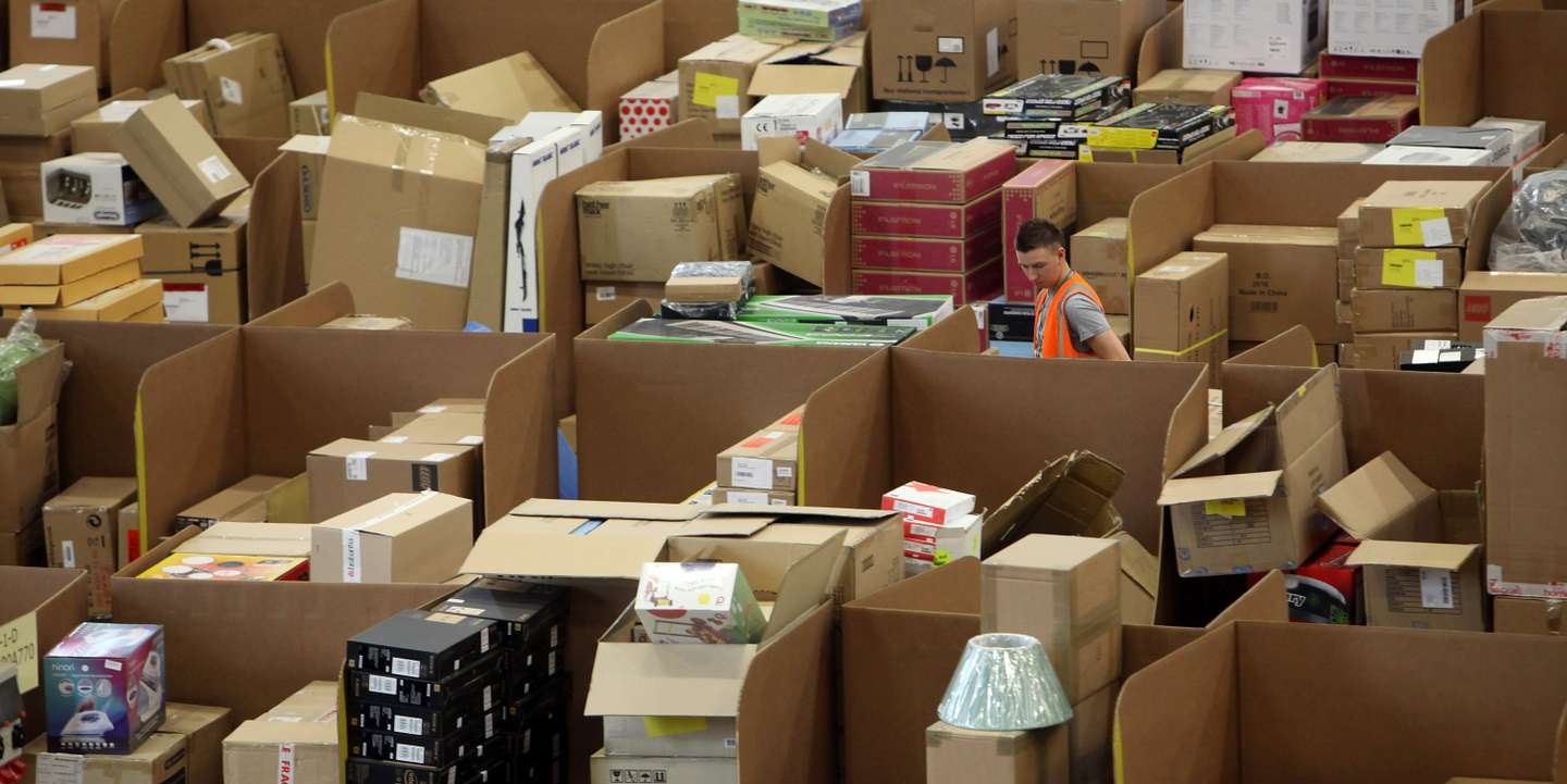 Amazon Warehouse Employees Prepare For Their Busiest Time Of Year