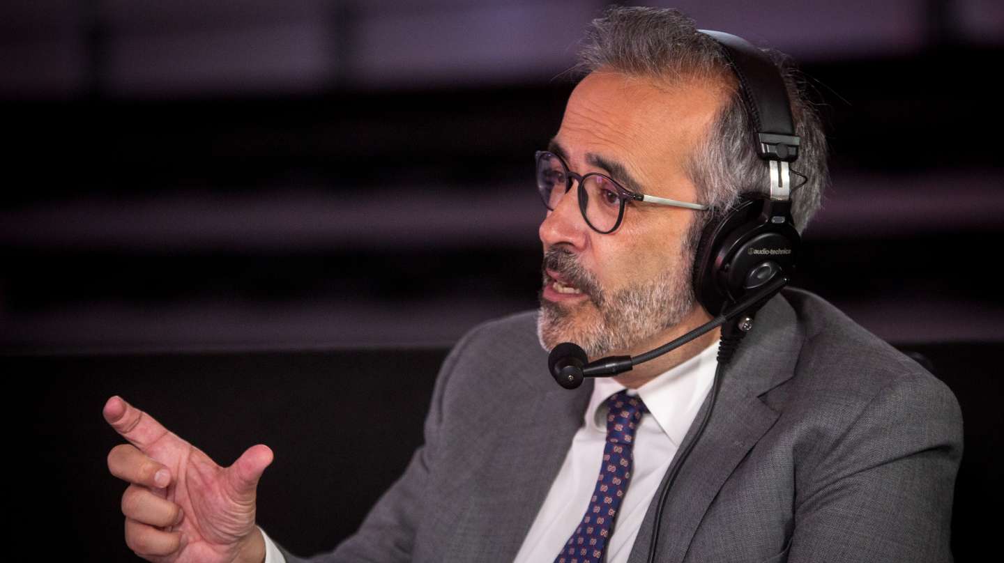 CONGRESSO PSD: Entrevista para a rádio Observador, a Paulo Rangel, no 40º Congresso Nacional do Partido Social Democrata (PSD), no Pavilhão Rosa Mota, no Porto. 2 de Julho de 2022 Pavilhão Rosa Mota, Porto TOMÁS SILVA/OBSERVADOR