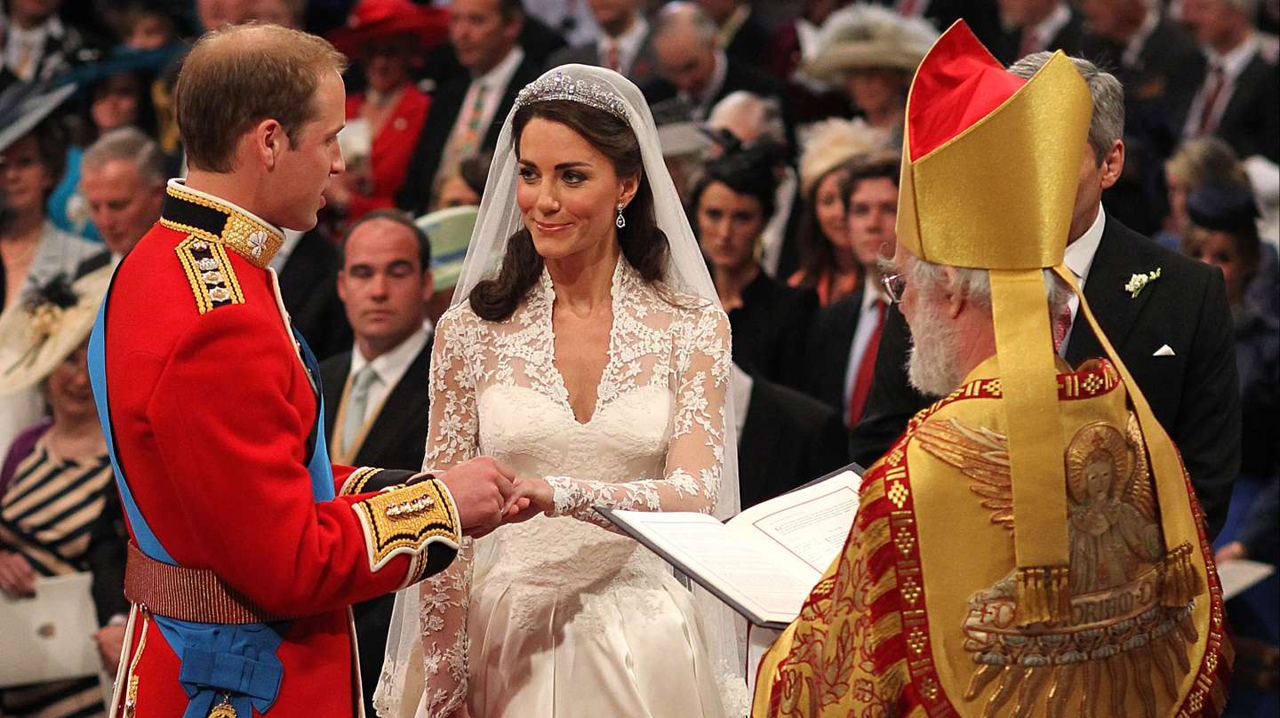 Royal Wedding - The Wedding Ceremony Takes Place Inside Westminster Abbey