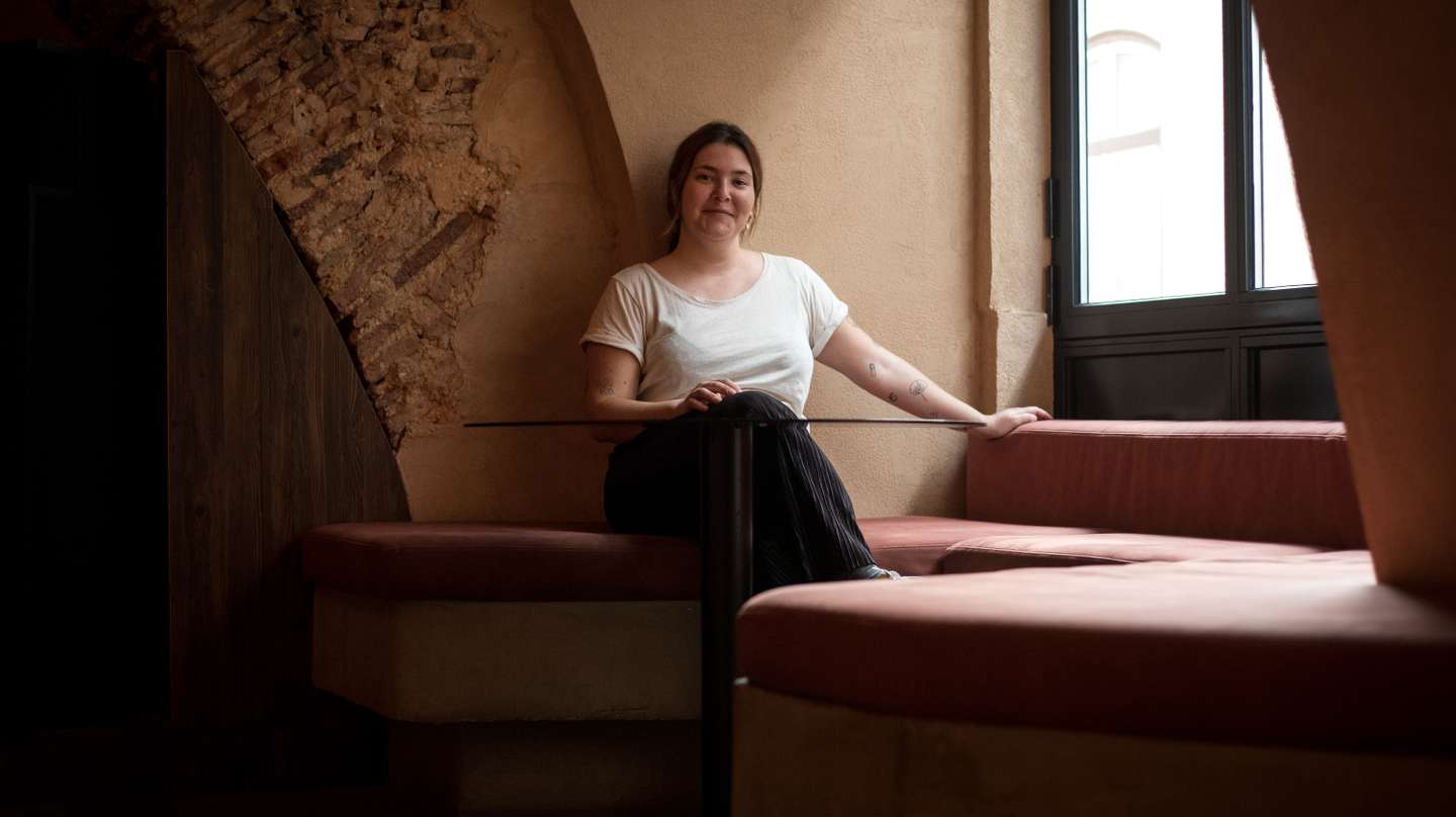 Entrevista à chefe Leonor Godinho, no seu restaurante Vago. 18 de Abril de 2023 Restaurante Vago, Cais do Sodré TOMÁS SILVA/OBSERVADOR