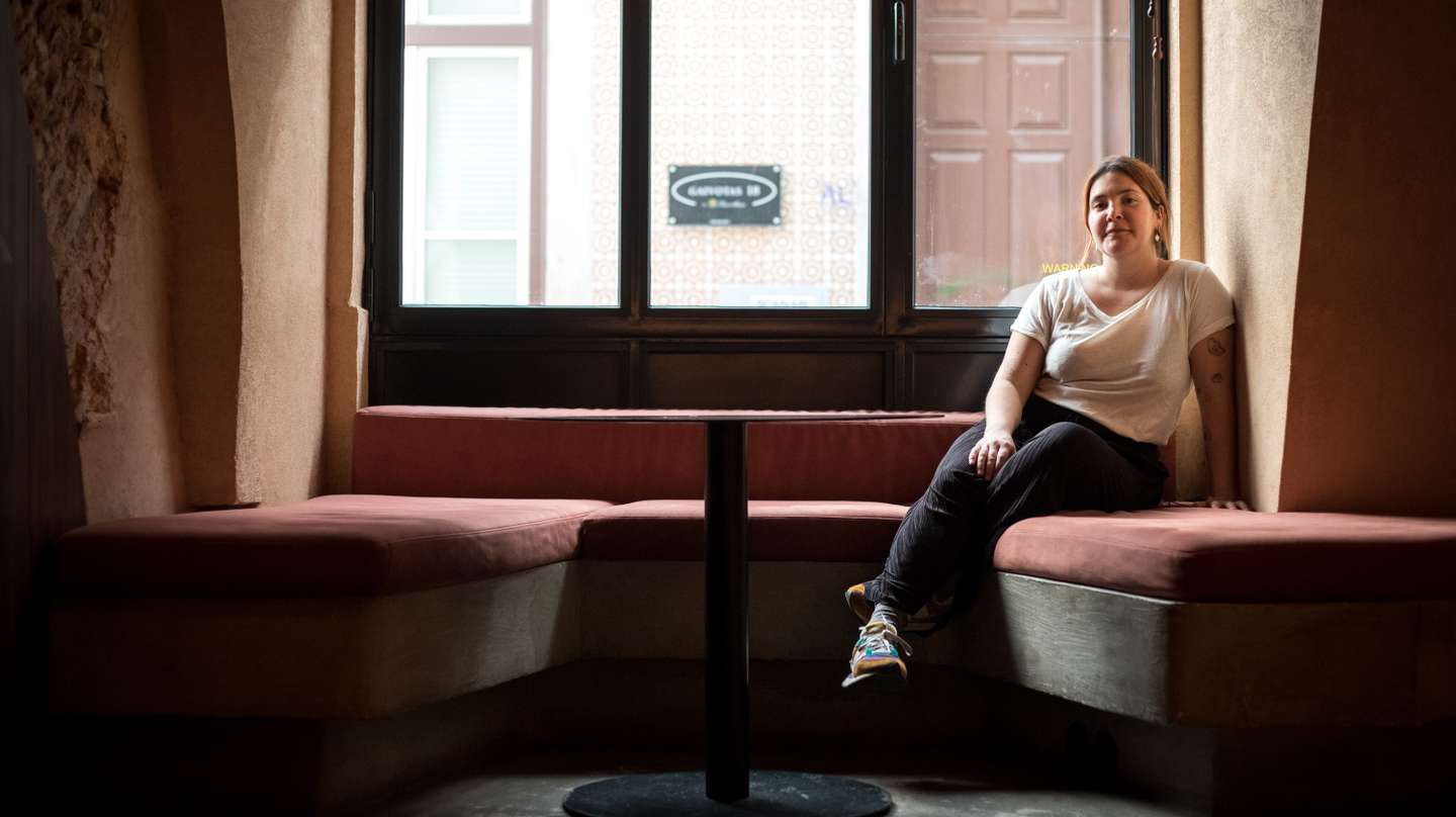 Entrevista à chefe Leonor Godinho, no seu restaurante Vago. 18 de Abril de 2023 Restaurante Vago, Cais do Sodré TOMÁS SILVA/OBSERVADOR