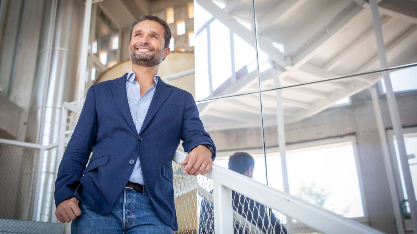 Entrevista a Bernardo Correia - Country Manager of Google in Portugal (diretor-geral da Google em Portugal) no primeiro evento presencial em três anos, com sócios e clientes. 22 de Setembro de 2022 Hub Criativo do Beato, LIsboa TOMÁS SILVA/OBSERVADOR