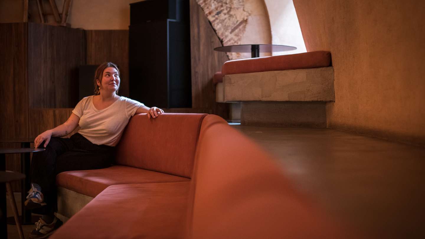 Entrevista à chefe Leonor Godinho, no seu restaurante Vago. 18 de Abril de 2023 Restaurante Vago, Cais do Sodré TOMÁS SILVA/OBSERVADOR