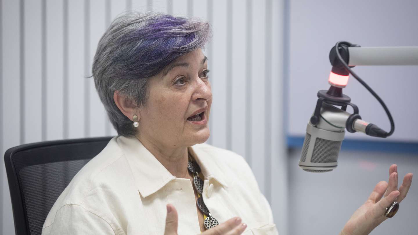 Novo Aeroporto: entrevista à responsável pela Comissão Técnica Independente (CTI), Rosário Partidário. 28 de Abril de 2023 Alvalade, Lisboa TOMÁS SILVA/OBSERVADOR