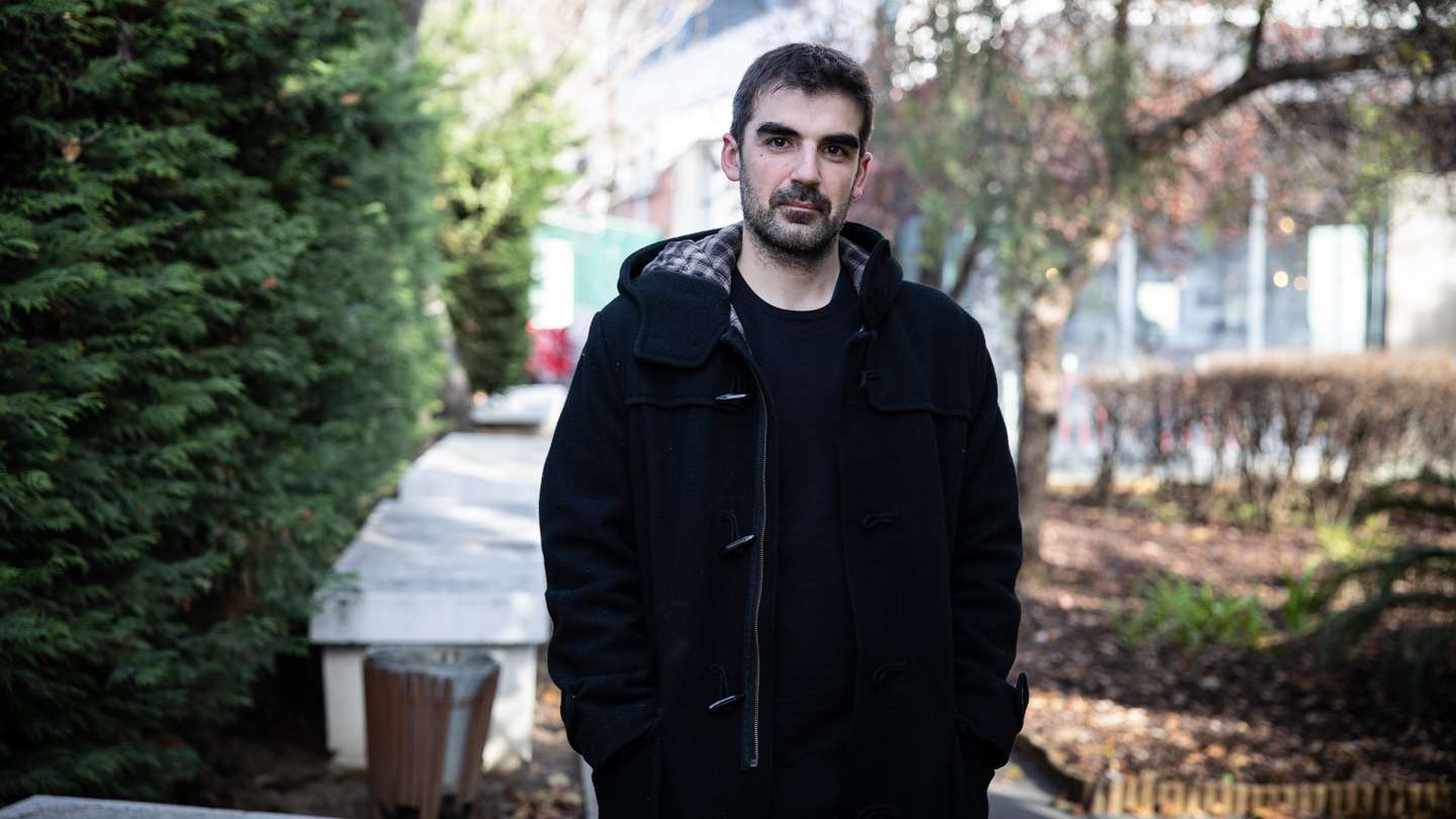 João Cancela, fotografado na NOVA FCSH. JOÃO PEDRO MORAIS/OBSERVADOR