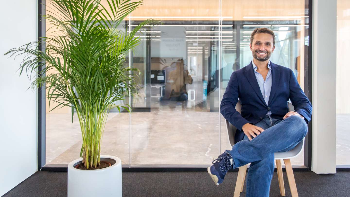Entrevista a Bernardo Correia - Country Manager of Google in Portugal (diretor-geral da Google em Portugal) no primeiro evento presencial em três anos, com sócios e clientes. 22 de Setembro de 2022 Hub Criativo do Beato, LIsboa TOMÁS SILVA/OBSERVADOR