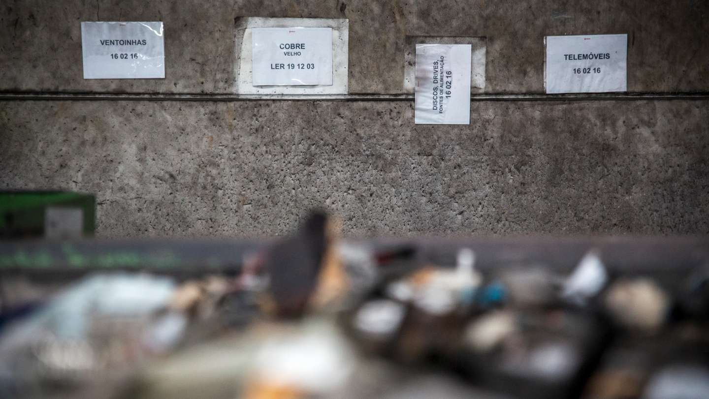 O Observador visitou a Veolia, empresa de gestão de resíduos eletronicos, em Loures. Lisboa, 11 de Novembro de 2022 TOMÁS SILVA/OBSERVADOR