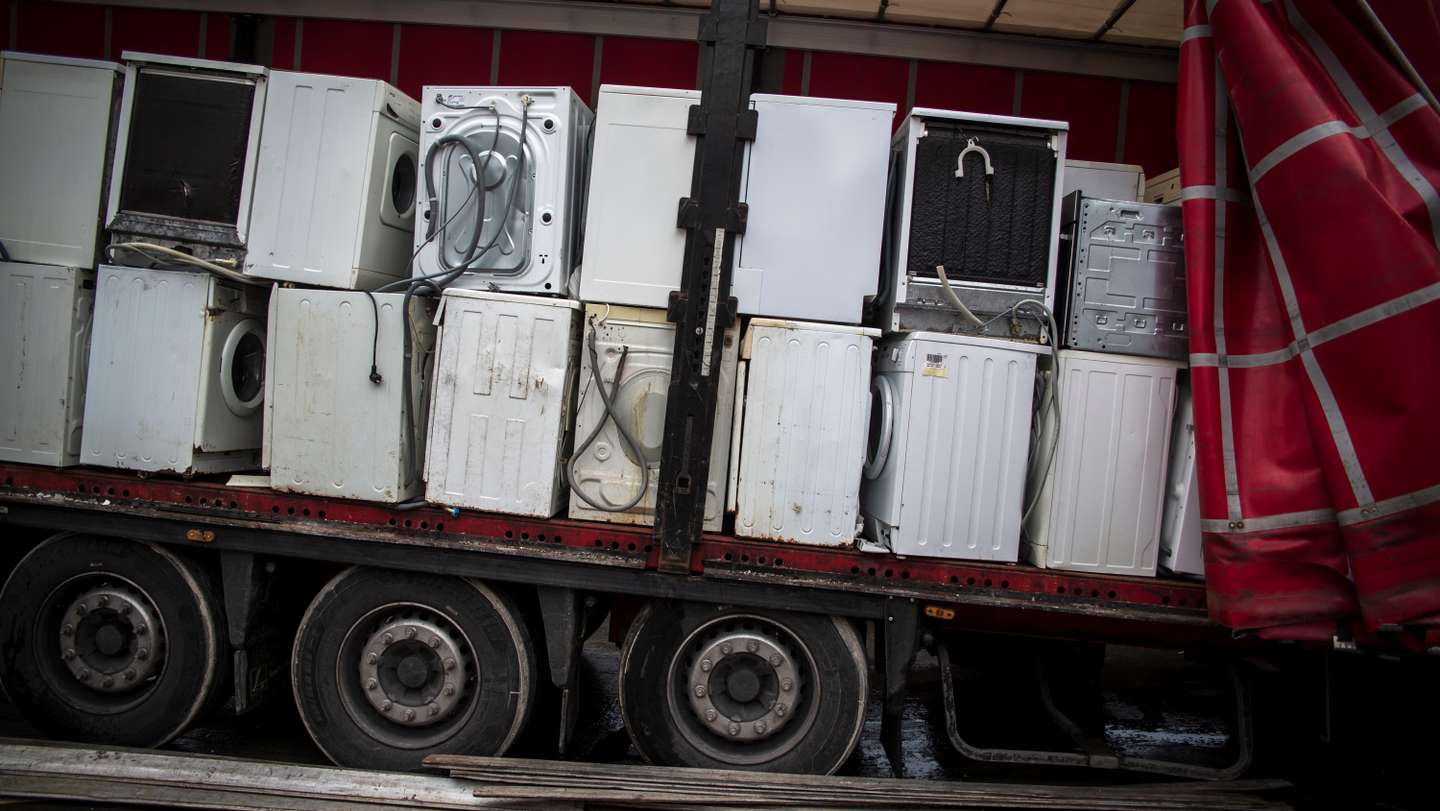 O Observador visitou a Veolia, empresa de gestão de resíduos eletronicos, em Loures. Lisboa, 11 de Novembro de 2022 TOMÁS SILVA/OBSERVADOR