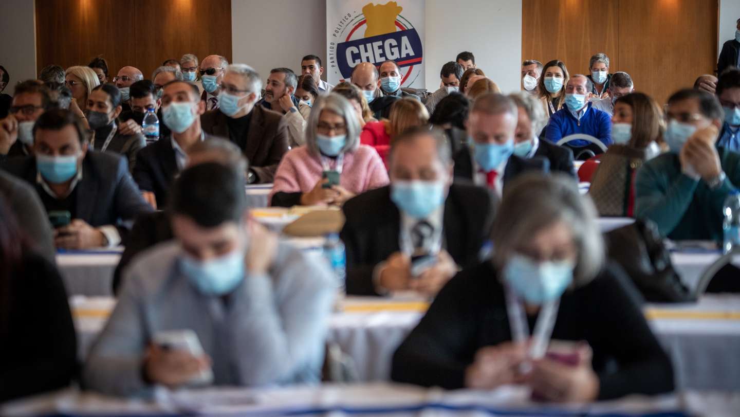 CONGRESSO DO CHEGA: segundo dia de congresso do 4º Congresso Nacional do Partido Político CHEGA 27 de Novembro de 2021, Viseu TOMÁS SILVA/OBSERVADOR