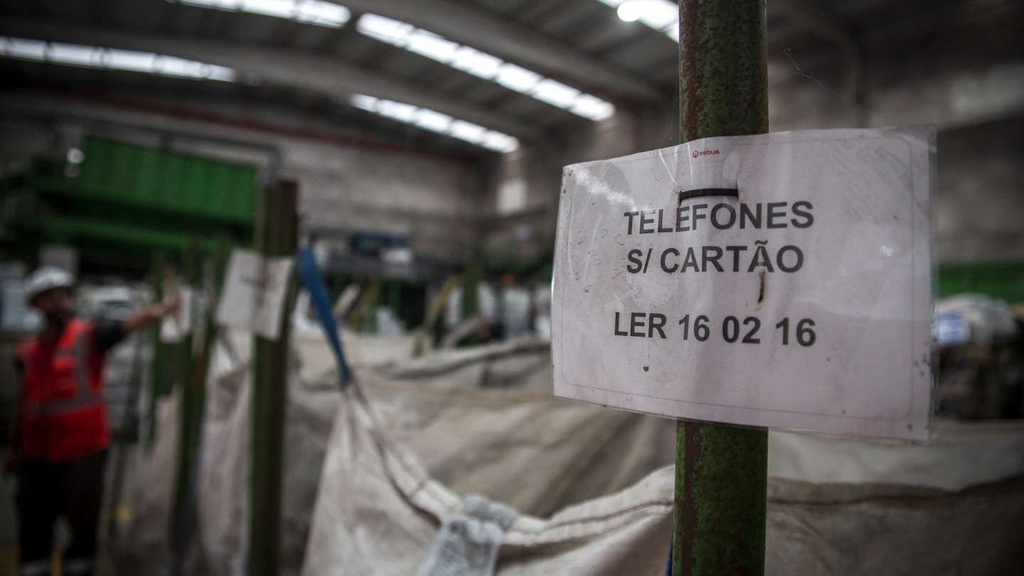 O Observador visitou a Veolia, empresa de gestão de resíduos eletronicos, em Loures. Lisboa, 11 de Novembro de 2022 TOMÁS SILVA/OBSERVADOR