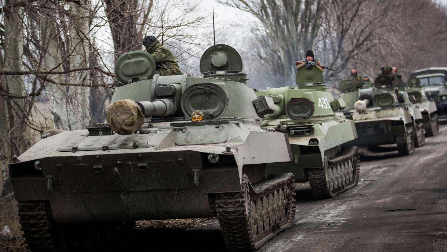 Conflict In Eastern Ukraine Takes Its Toll On Donetsk