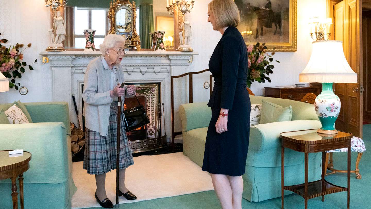 Queen Elizabeth Receives Outgoing And Incoming PMs At Balmoral