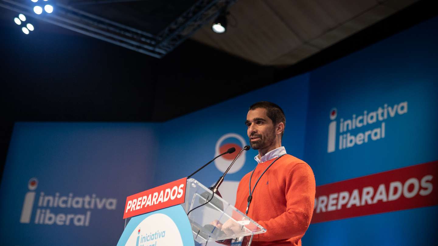 VI Convenção da Iniciativa Liberal - IL. O partido reúne em convenção no Centro de Congressos de Lisboa. Intervenção António Costa de Amaral Lisboa, 11 de dezembro de 2021. TOMÁS SILVA/OBSERVADOR