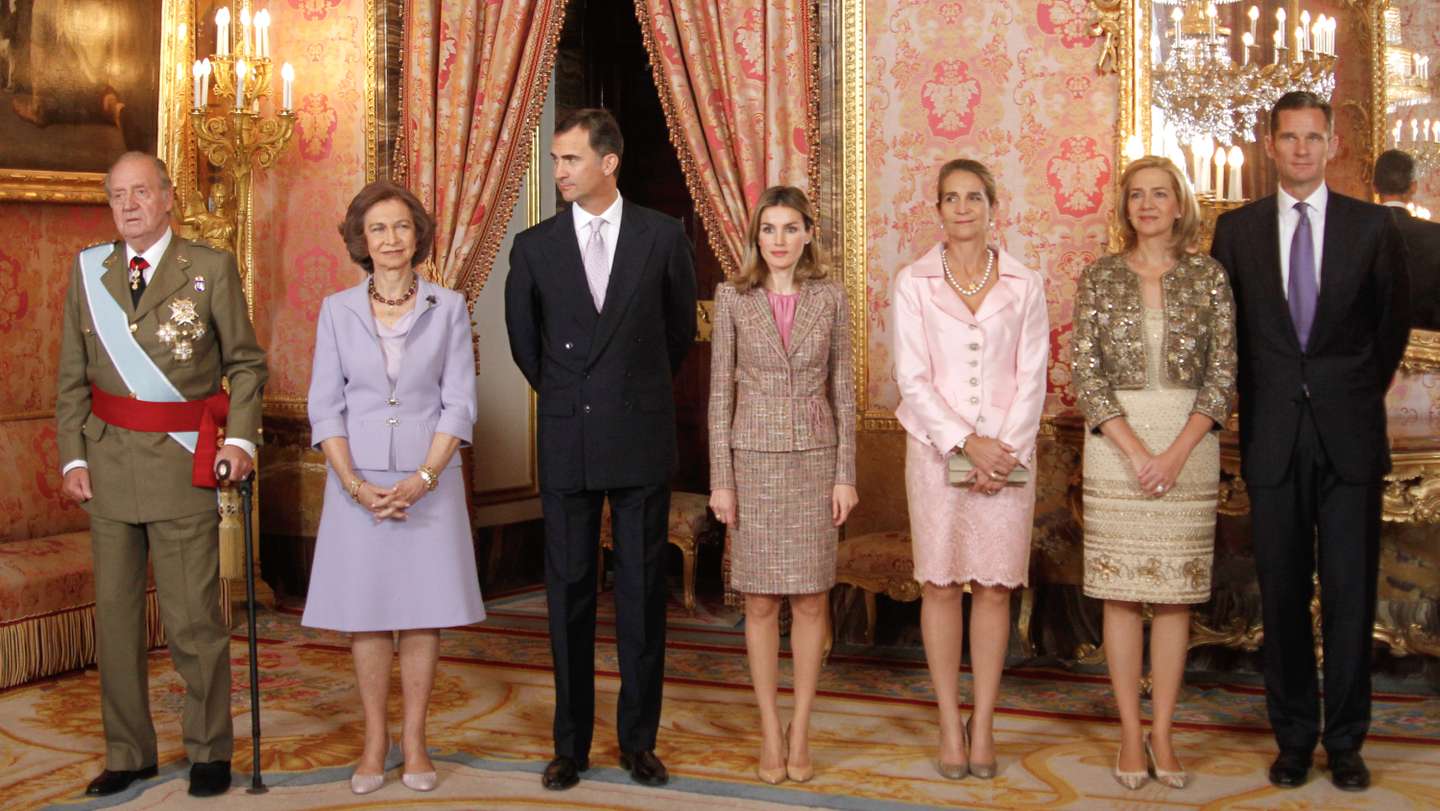Spain's National Day Royal Reception 2011 In Madrid