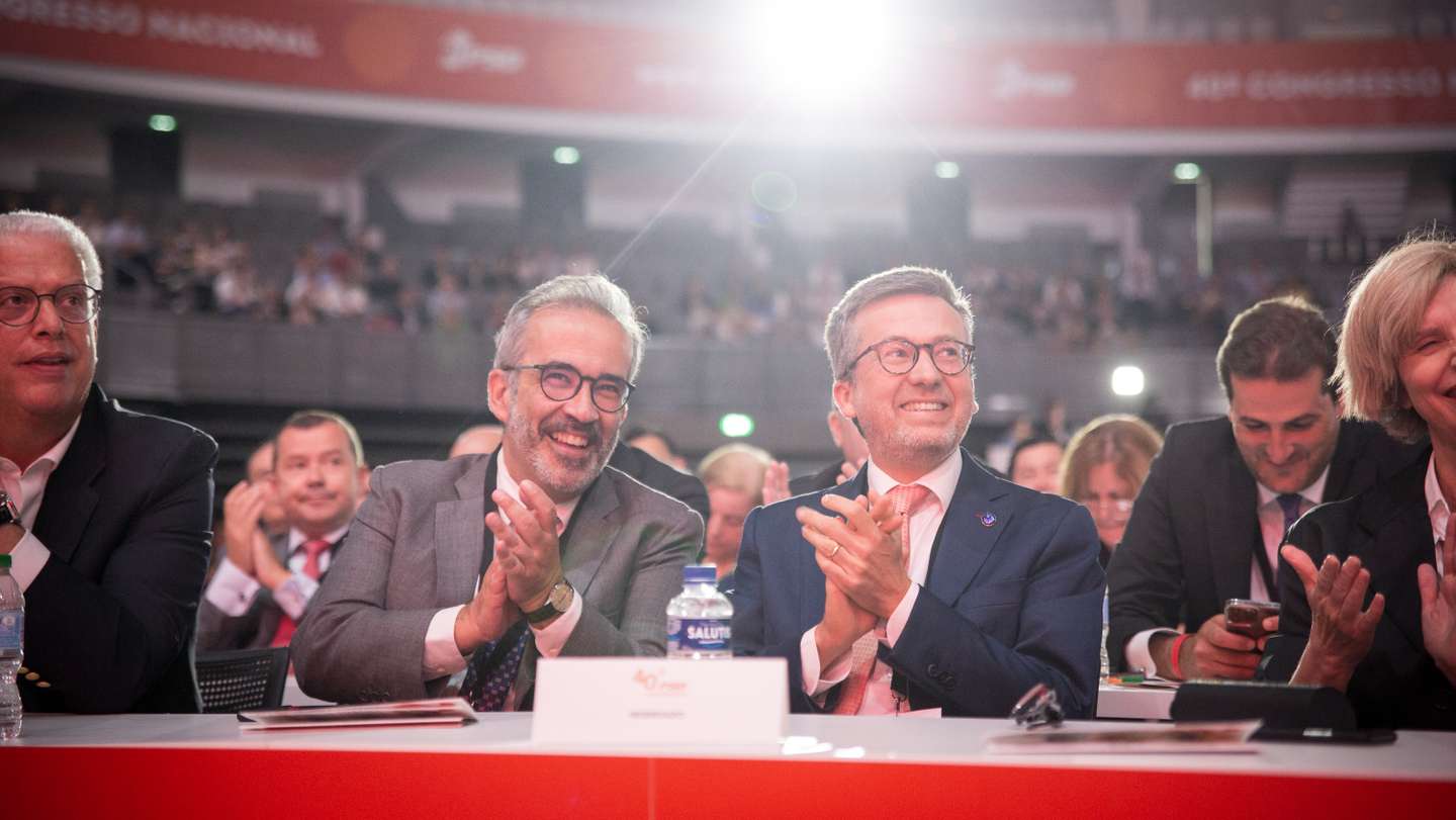 CONGRESSO PSD: Carlos Moedas, no 40º Congresso Nacional do Partido Social Democrata (PSD), no Pavilhão Rosa Mota, no Porto. 2 de Julho de 2022 Pavilhão Rosa Mota, Porto TOMÁS SILVA/OBSERVADOR