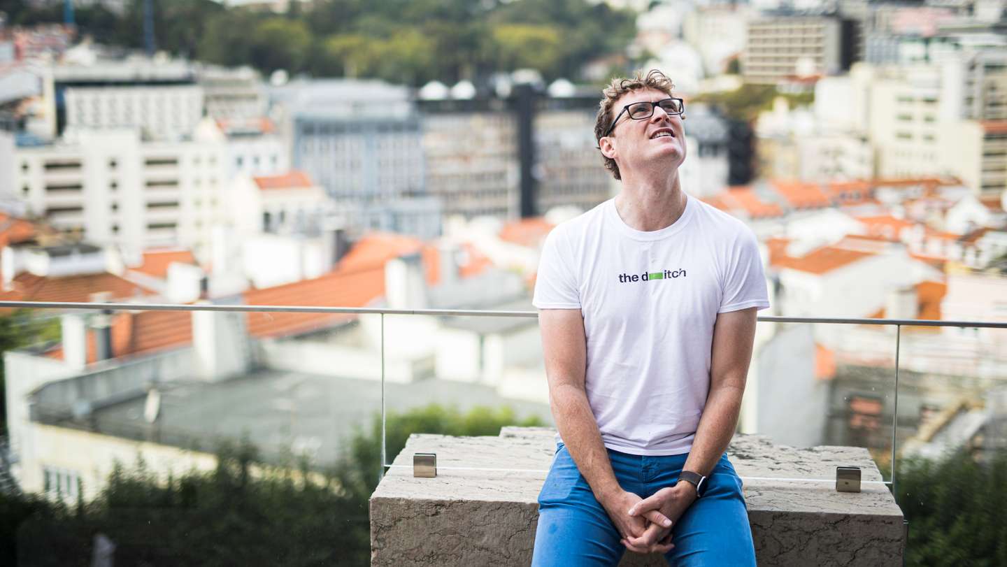 Paddy Cosgrave, co-fundador da Web Summit, fotografado no Ninho do Torel. Lisboa, 26 de Outubro de 2022. FILIPE AMORIM/OBSERVADOR