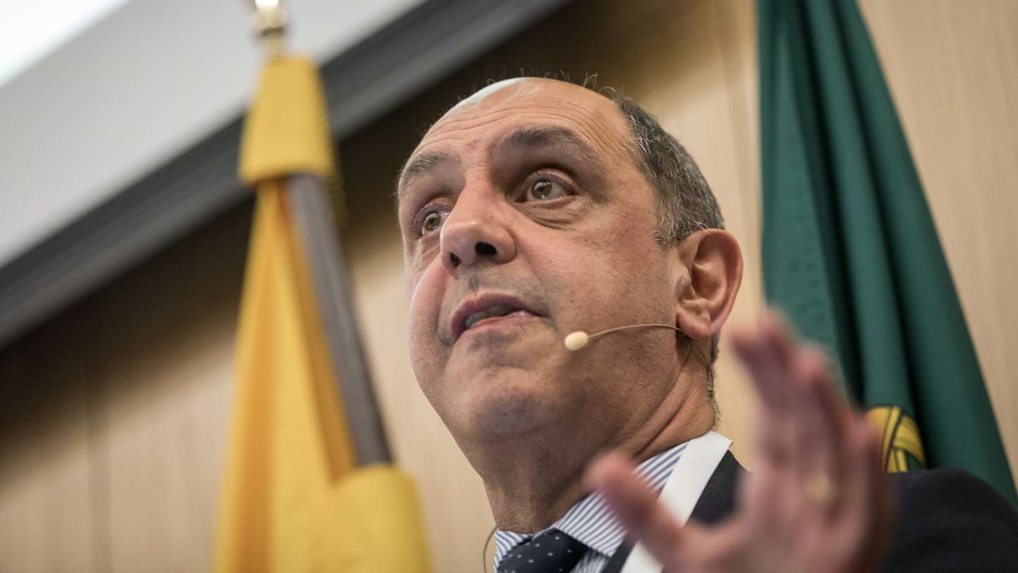 SNS Summit, a primeira cimeira organizada pela Direção Executiva do SNS, com a missão de criar sugestões para uma reforma nas urgências hospitalares. Intervenção do atual menistro da Saúde, Manuel Pizarro. 23 de Março de 2023 Hospital de Santa Maria, Lisboa TOMÁS SILVA/OBSERVADOR
