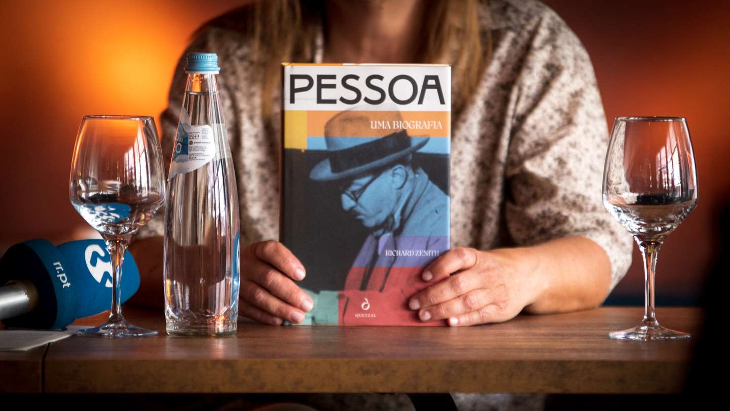 Apresentação à imprensa do livro "Pessoa. Uma Biografia" de Richard Zenith, na Cinemateca, em Lisboa. 12 de Maio de 2022 Cinemateca, Lisboa TOMÁS SILVA/OBSERVADOR