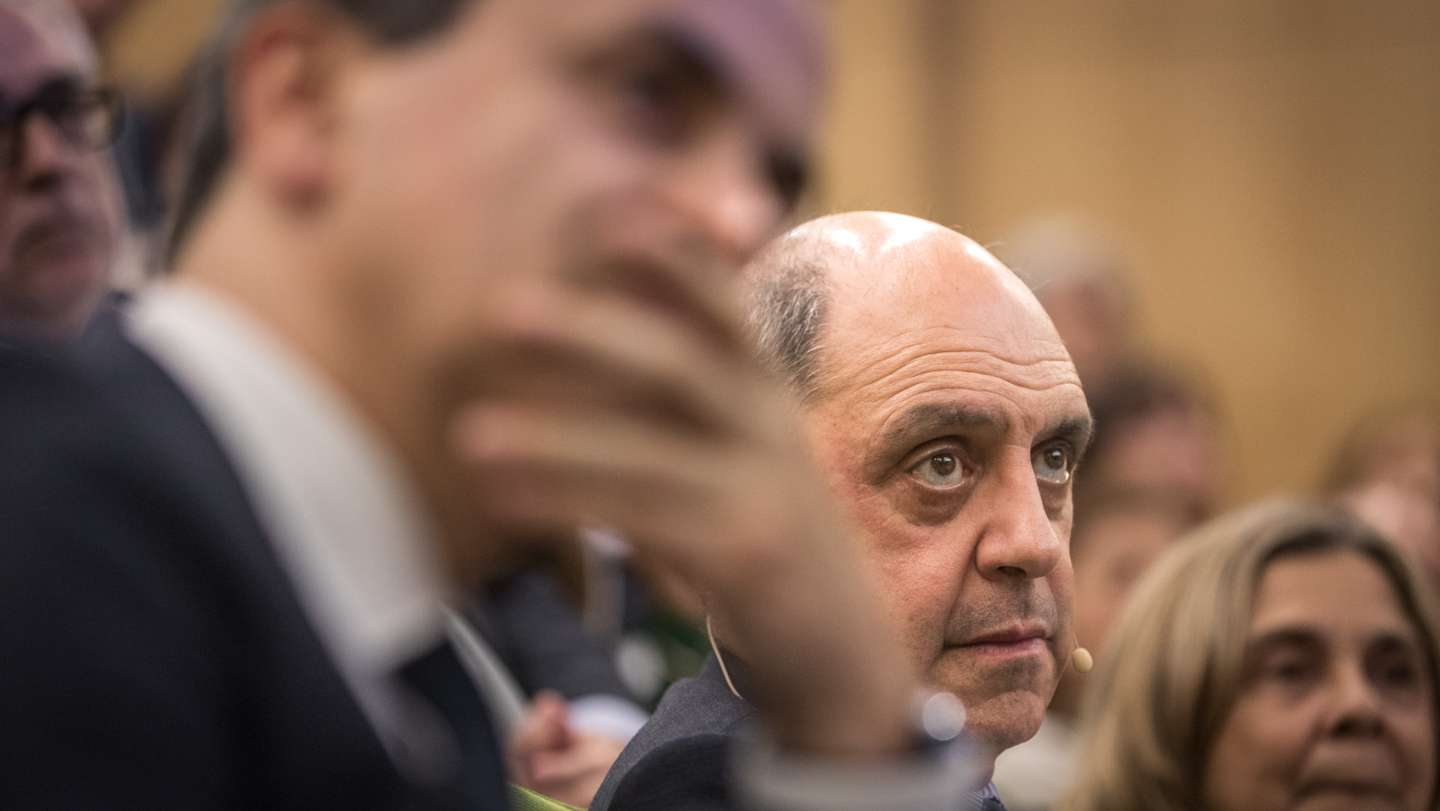 SNS Summit, a primeira cimeira organizada pela Direção Executiva do SNS, com a missão de criar sugestões para uma reforma nas urgências hospitalares. Intervenção do atual menistro da Saúde, Manuel Pizarro. 23 de Março de 2023 Hospital de Santa Maria, Lisboa TOMÁS SILVA/OBSERVADOR