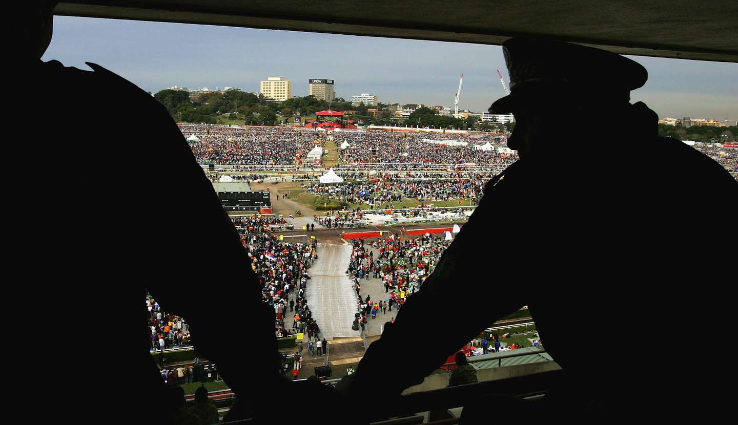 Pope Benedict XVI Holds Final Mass For World Youth Day 08