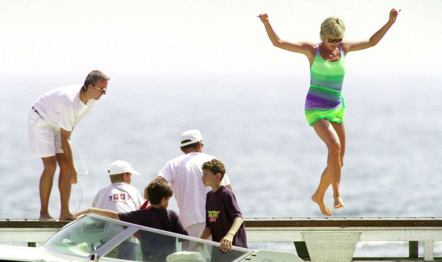 FILE PHOTO Dodi Al Fayed And Diana, Princess Of Wales