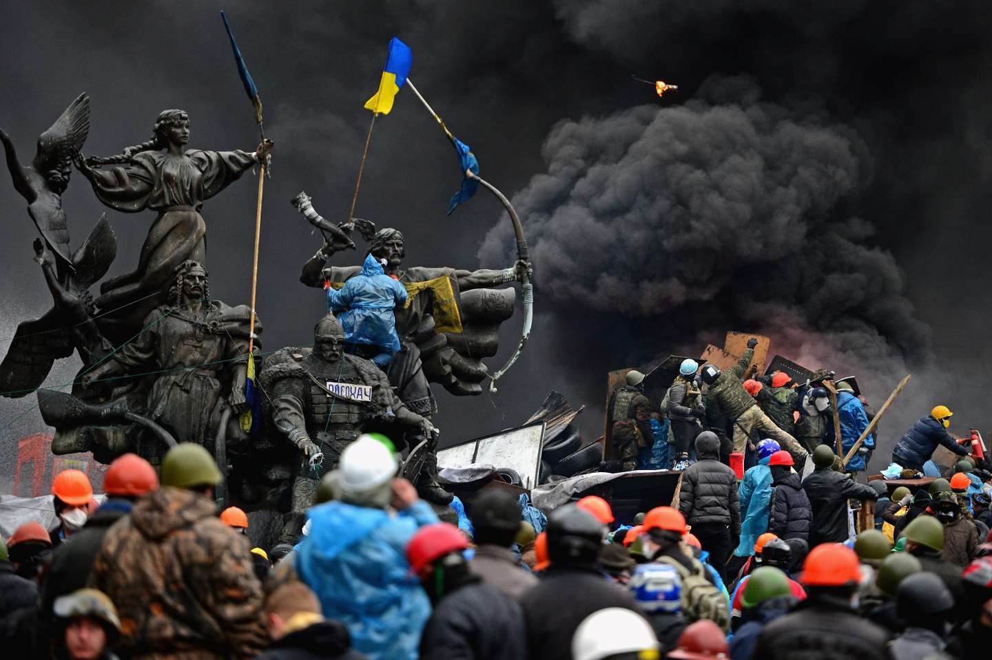 Violence Escalates As Kiev Protests Continue