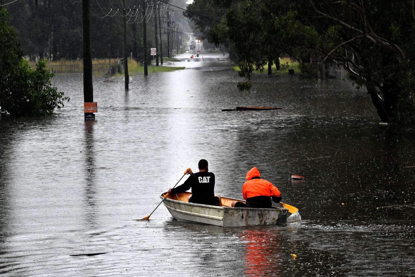 AUSTRALIA-WEATHER-FLOOD