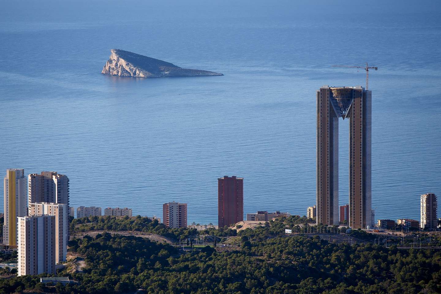The InTempo Towers In Benidorm Remain Half Built Due To The Faltering Spanish Economy