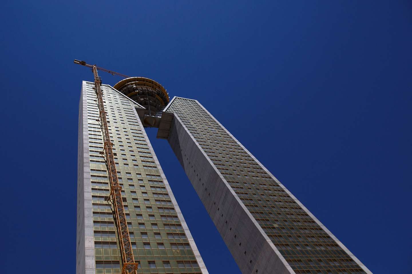 The InTempo Towers In Benidorm Remain Half Built Due To The Faltering Spanish Economy