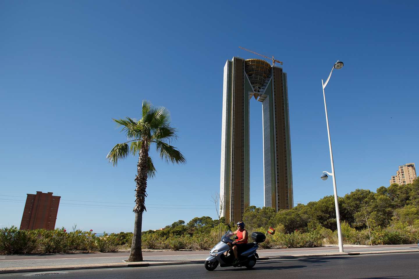 The InTempo Towers In Benidorm Remain Half Built Due To The Faltering Spanish Economy