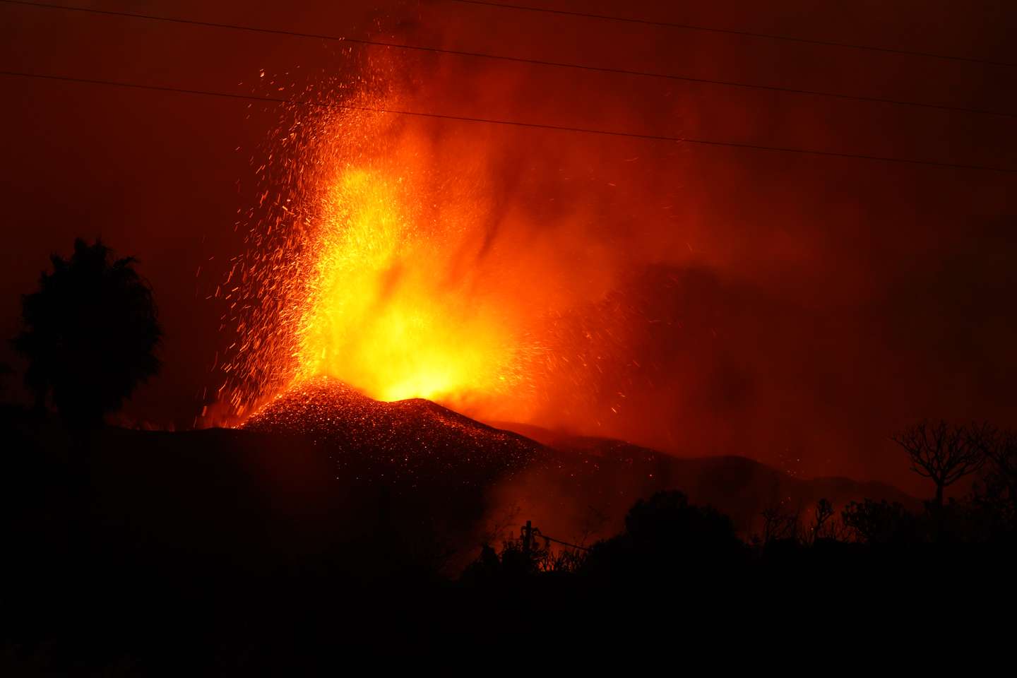 Thousands Evacuated As Volcano Erupts On Spain's La Palma Island