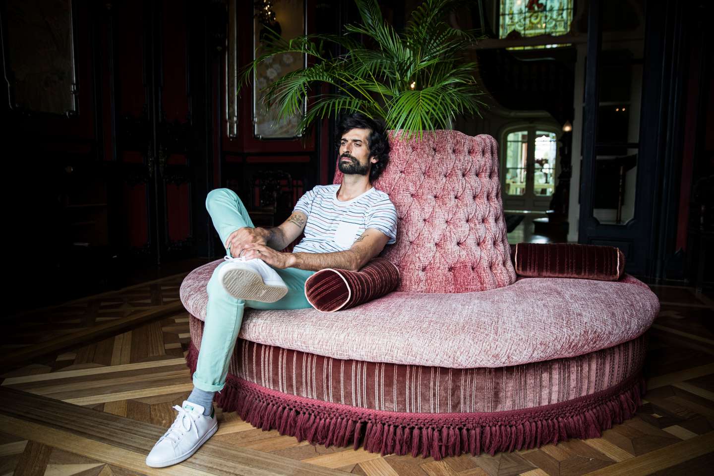 Entrevista com António Raminhos, a propósito do tema da saúde mental, no hotel Pestana Palace. Lisboa, 09 de Setembro de 2021. FILIPE AMORIM/OBSERVADOR