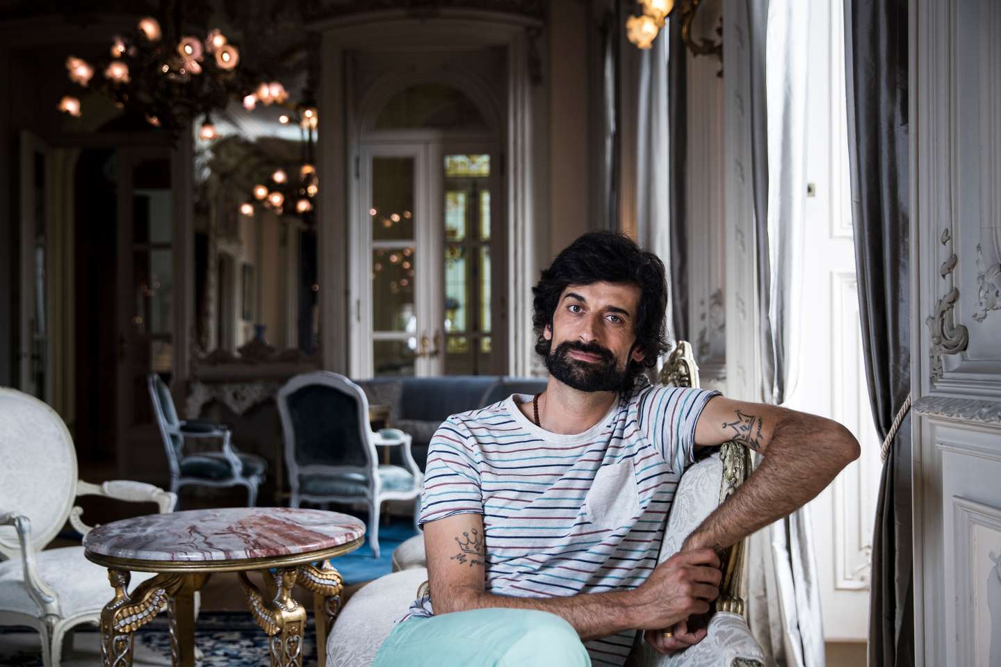 Entrevista com António Raminhos, a propósito do tema da saúde mental, no hotel Pestana Palace. Lisboa, 09 de Setembro de 2021. FILIPE AMORIM/OBSERVADOR