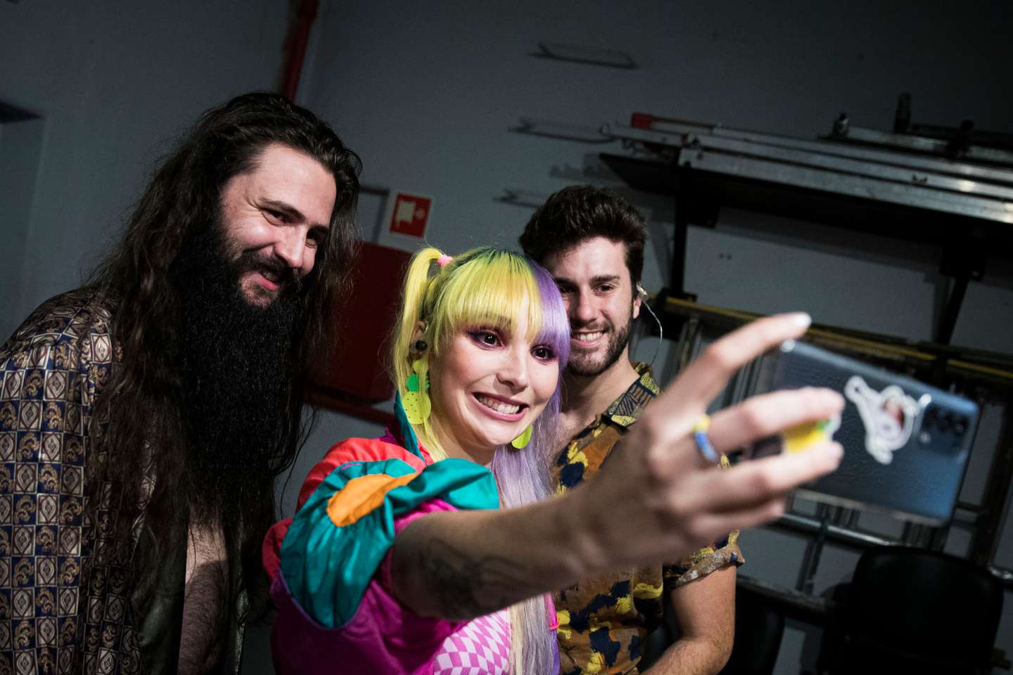 Reportagem nos bastidores e no concerto de Cláudia Pascoal, no Super Bock em Stock, no cinema São Jorge. Lisboa, 20 de Novembro de 2021. FILIPE AMORIM/OBSERVADOR
