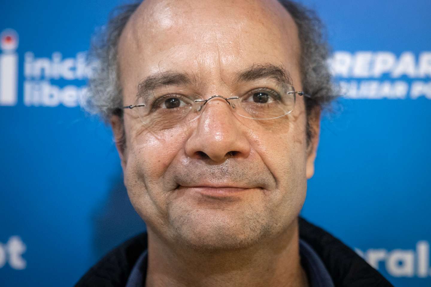 VI Convenção da Iniciativa Liberal - IL. O partido reúne em convenção no Centro de Congressos de Lisboa. Militantes do partido respondem à pergunta "Iniciativa Liberal, partido que se enquadra à esquerda ou à direita?" - Pedro Gaivão, 53 anos. Lisboa, 11 de dezembro de 2021. TOMÁS SILVA/OBSERVADOR