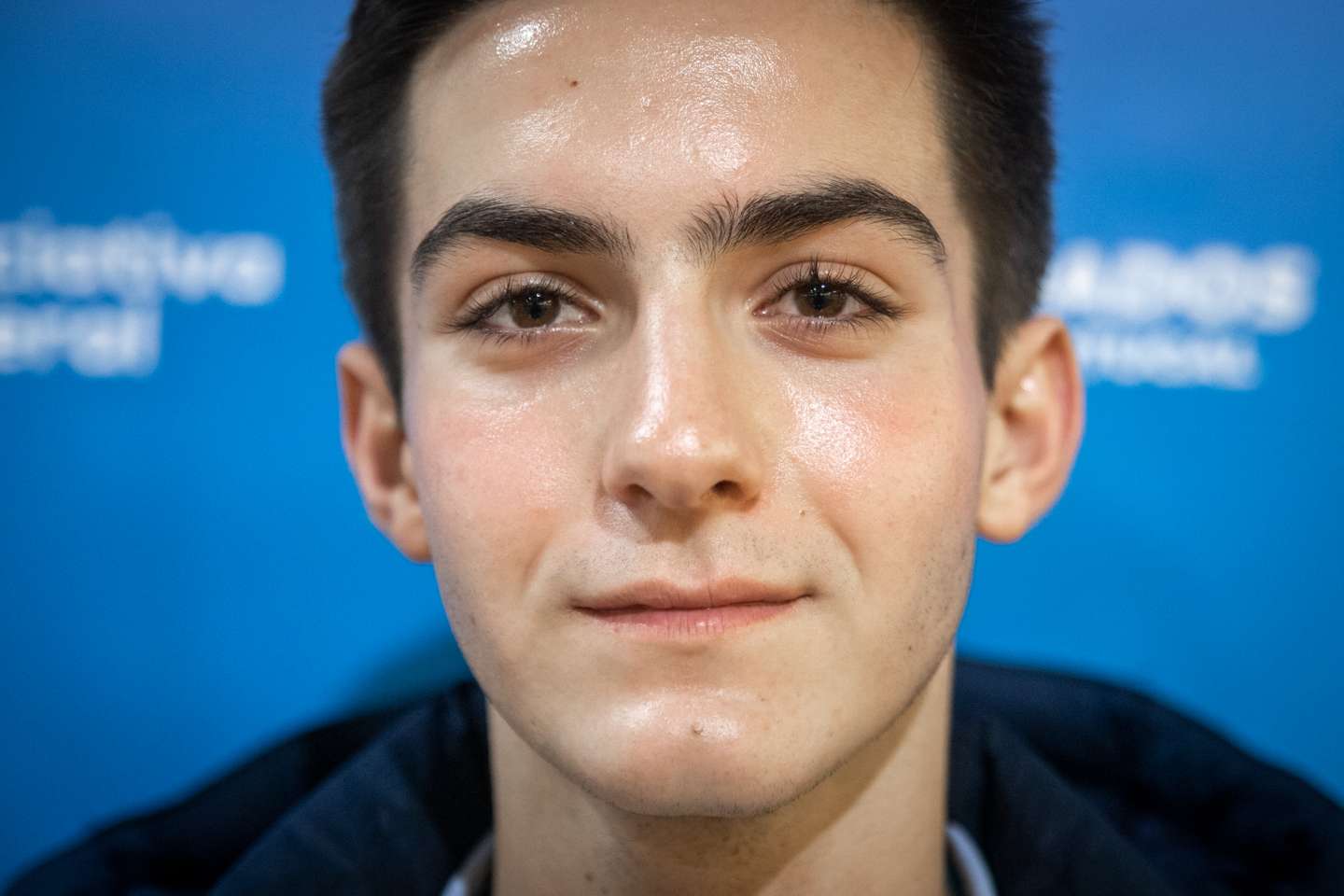 VI Convenção da Iniciativa Liberal - IL. O partido reúne em convenção no Centro de Congressos de Lisboa. Militantes do partido respondem à pergunta "Iniciativa Liberal, partido que se enquadra à esquerda ou à direita?" - José Parreira, 17 anos. Lisboa, 11 de dezembro de 2021. TOMÁS SILVA/OBSERVADOR