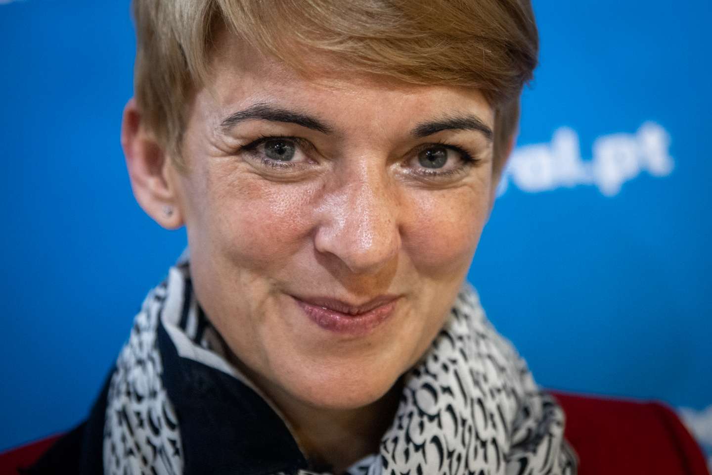 VI Convenção da Iniciativa Liberal - IL. O partido reúne em convenção no Centro de Congressos de Lisboa. Militantes do partido respondem à pergunta "Iniciativa Liberal, partido que se enquadra à esquerda ou à direita?" - Ana Pedrosa Augusto, 41 anos. Lisboa, 11 de dezembro de 2021. TOMÁS SILVA/OBSERVADOR
