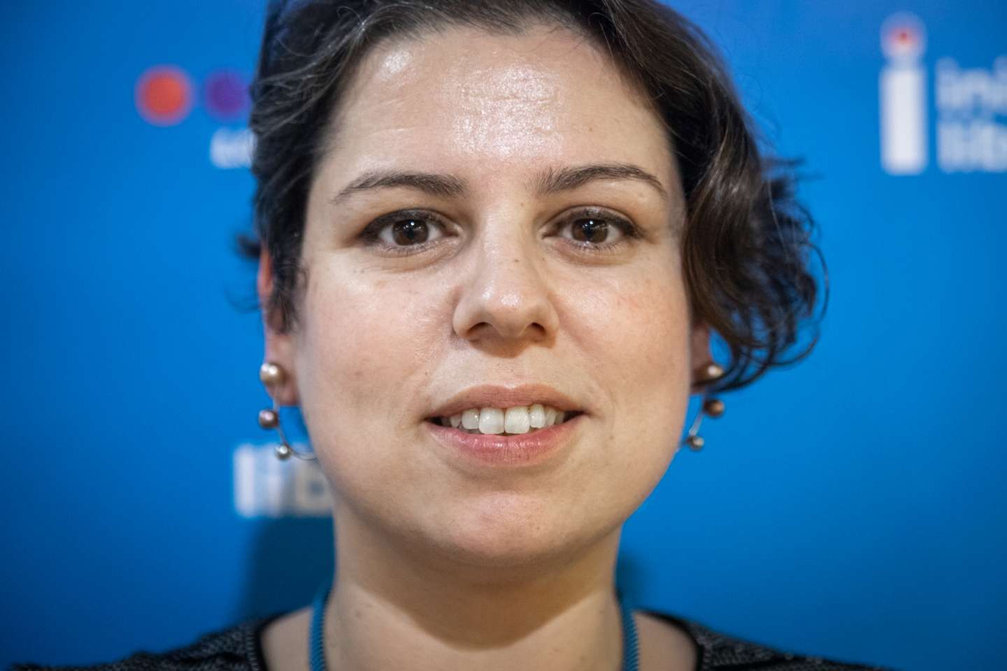 VI Convenção da Iniciativa Liberal - IL. O partido reúne em convenção no Centro de Congressos de Lisboa. Militantes do partido respondem à pergunta "Iniciativa Liberal, partido que se enquadra à esquerda ou à direita?" - Rita Bastos, 38 anos. Lisboa, 11 de dezembro de 2021. TOMÁS SILVA/OBSERVADOR