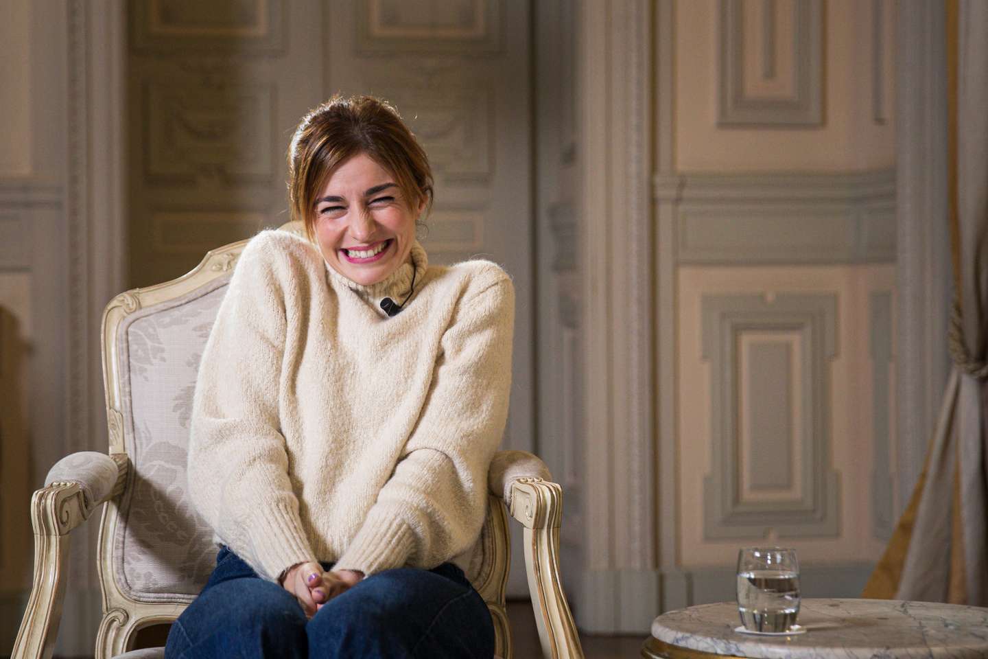 Entrevista com Rita Redshoes, a propósito do tema da saúde mental (depressão pós-parto), no hotel Pestana Palace. Lisboa, 02 de Dezembro de 2021. FILIPE AMORIM/OBSERVADOR