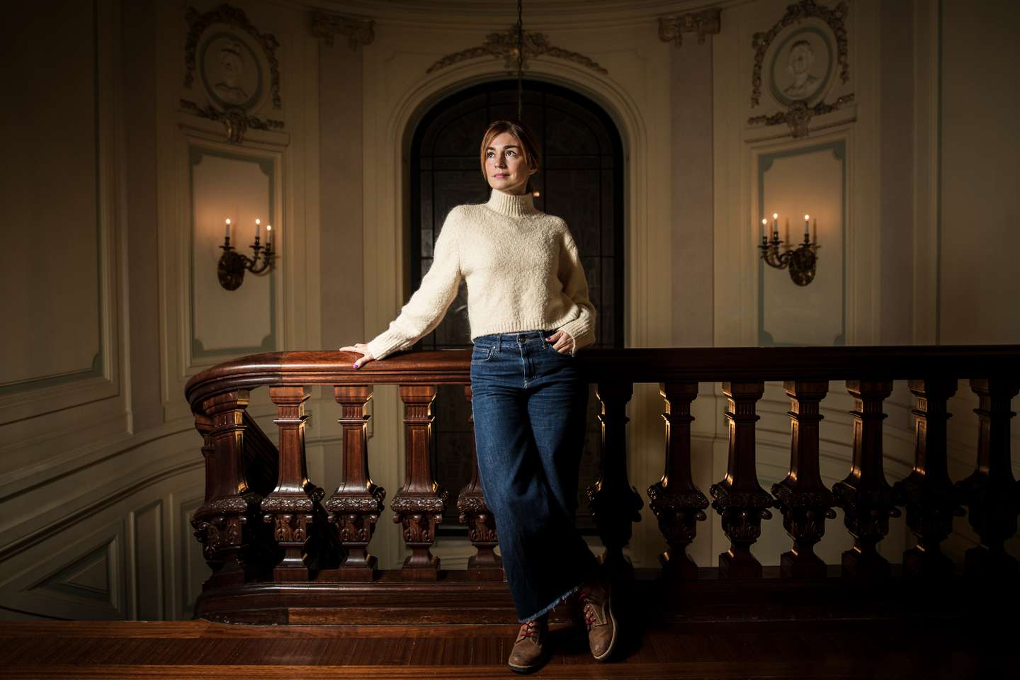 Entrevista com Rita Redshoes, a propósito do tema da saúde mental (depressão pós-parto), no hotel Pestana Palace. Lisboa, 02 de Dezembro de 2021. FILIPE AMORIM/OBSERVADOR