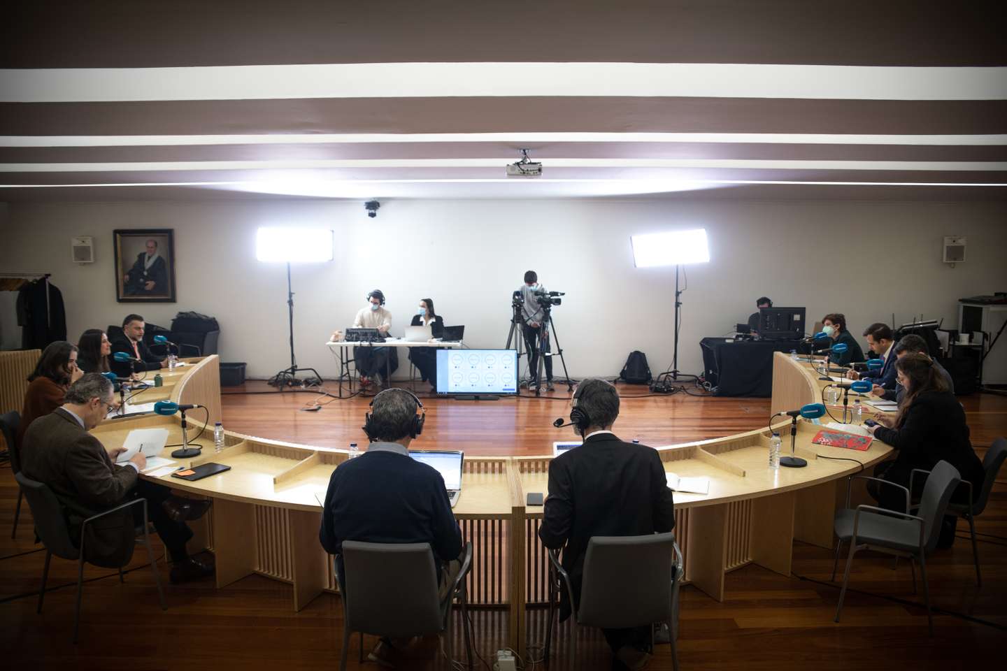Debate para as Eleições Legislativas com os cabeças de lista de cada partido para Lisboa. Universidade Nova, Lisboa 13 de Janeiro de 2021 TOMÁS SILVA/OBSERVADOR