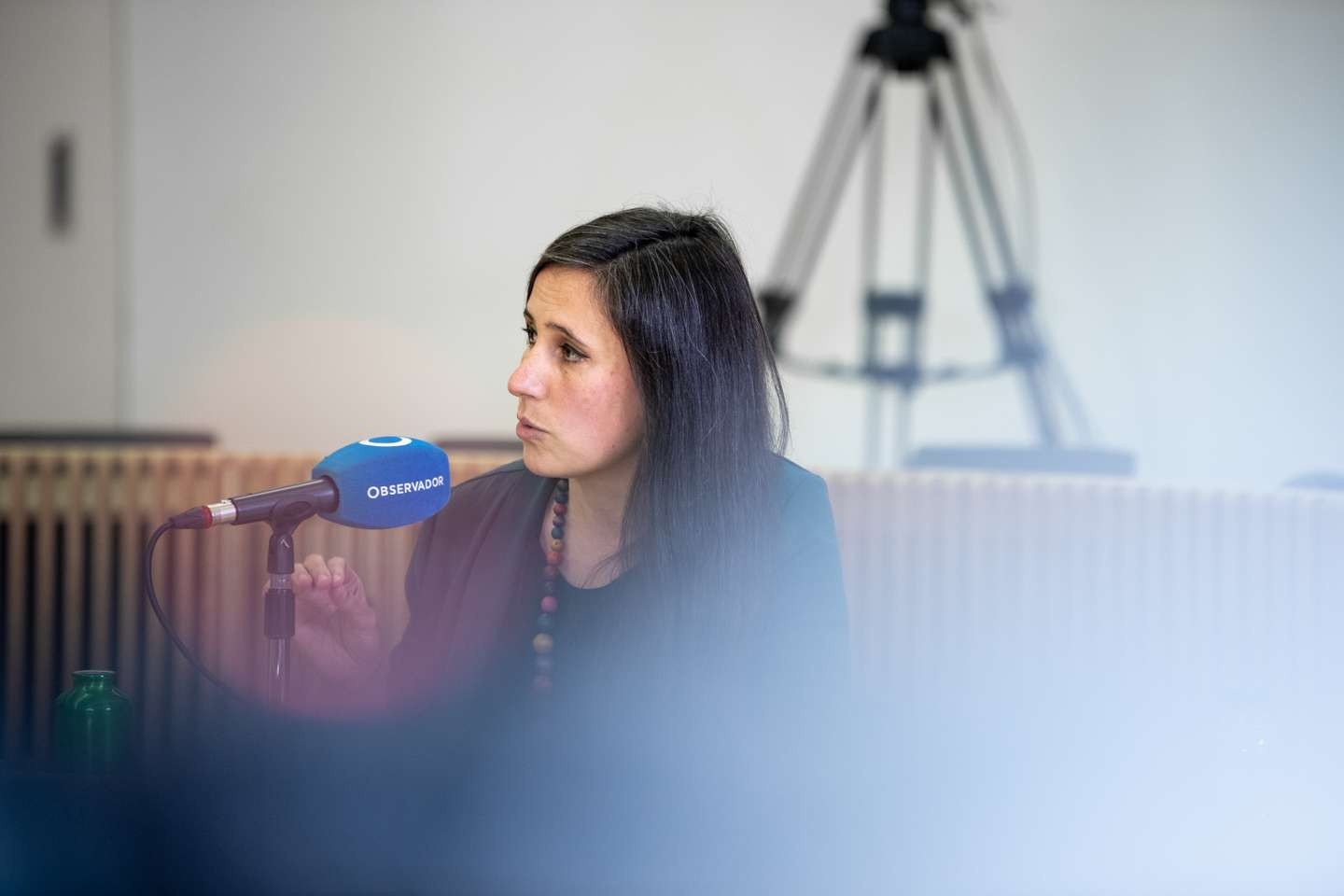 Debate para as Eleições Legislativas com os cabeças de lista de cada partido para Lisboa. Isabel Lopes, LIVRE Universidade Nova, Lisboa 13 de Janeiro de 2021 TOMÁS SILVA/OBSERVADOR