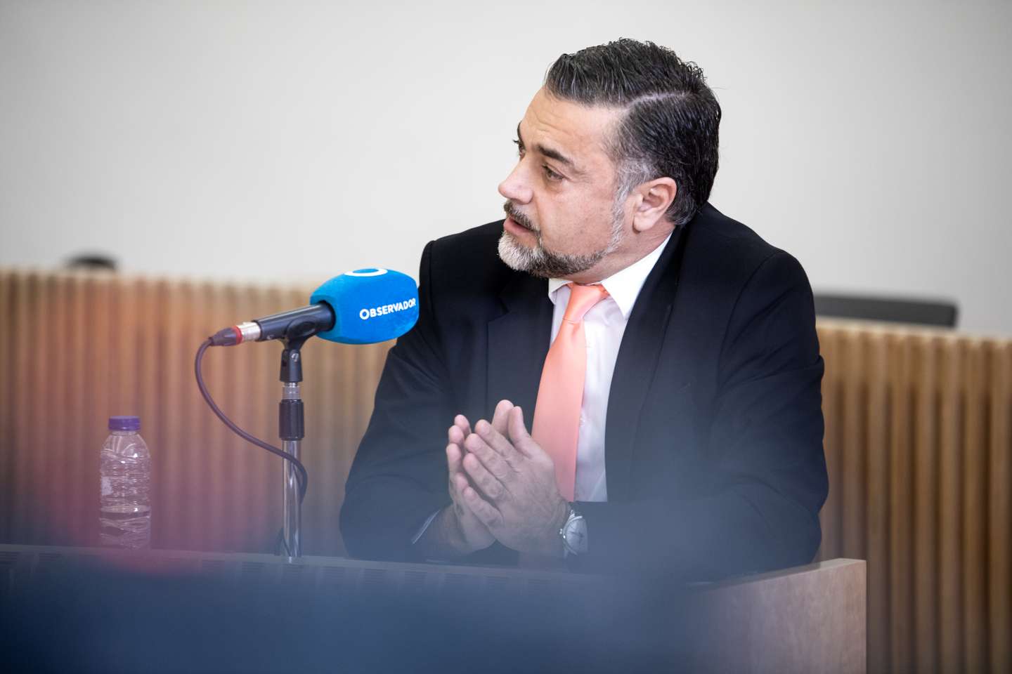 Debate para as Eleições Legislativas com os cabeças de lista de cada partido para Lisboa. Rui Paulo Sousa, CHEGA Universidade Nova, Lisboa 13 de Janeiro de 2021 TOMÁS SILVA/OBSERVADOR