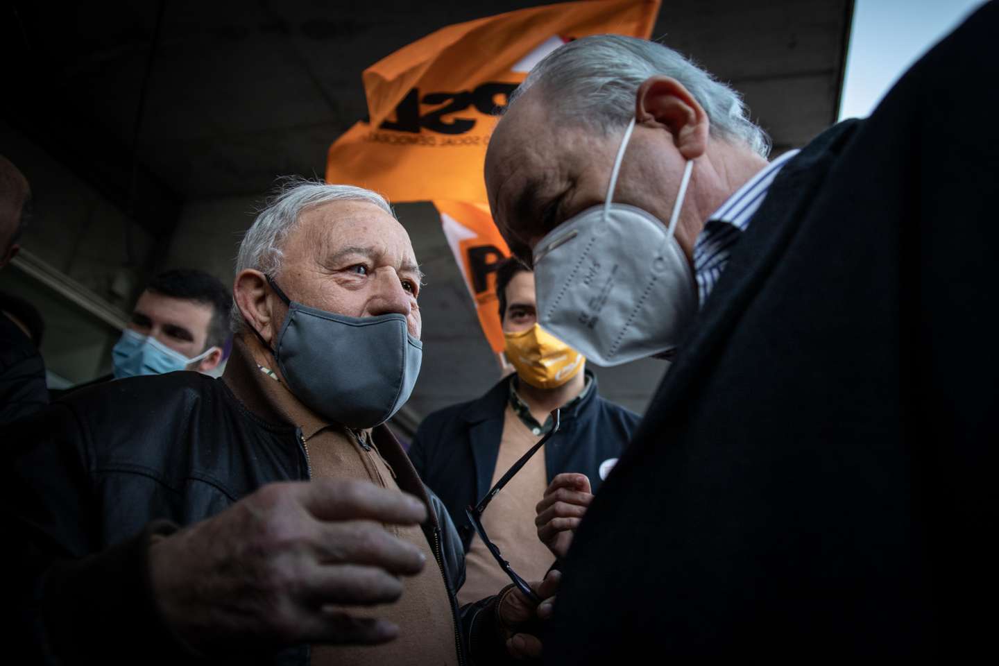 ELEIÇOES LEGISLATIVAS: Rui Rio, lider do Partido Social Democrata (PSD), durante uma arruada em Castelo Branco, no terceiro dia de campanha para as eleições legislativas que se realizaram no próximo dia 30 de Janeiro. 18 de Janeiro de 2022, Castelo Branco TOMÁS SILVA/OBSERVADOR