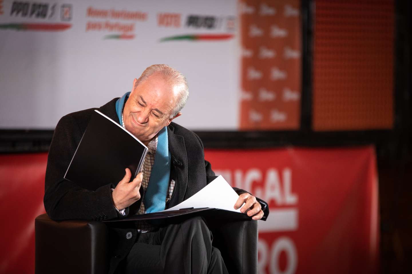 ELEIÇOES LEGISLATIVAS: Rui Rio, lider do Partido Social Democrata (PSD), durante uma sessão de esclarecimentos em Aveiro, sobre justiça. As eleições legislativas realizam-se no próximo dia 30 de Janeiro. 22 de Janeiro de 2022, Aveiro TOMÁS SILVA/OBSERVADOR